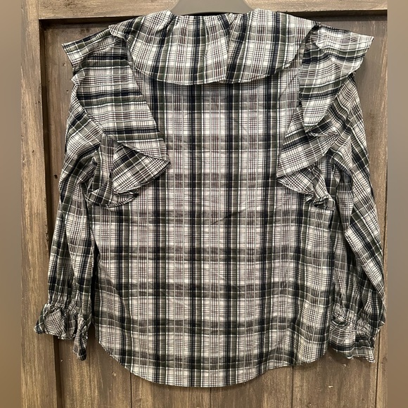 Veronica Beard Itha blouse NWT SZ4 - Picture 9 of 9